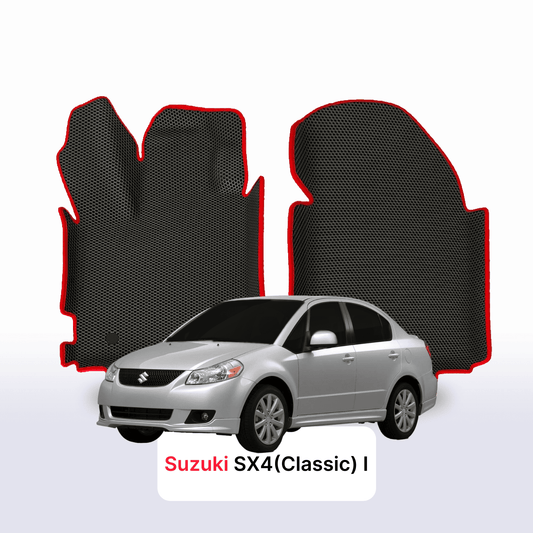 Car mats EVAMATS for Suzuki SX4(Classic) 1 gen 2006-2014 year SEDAN