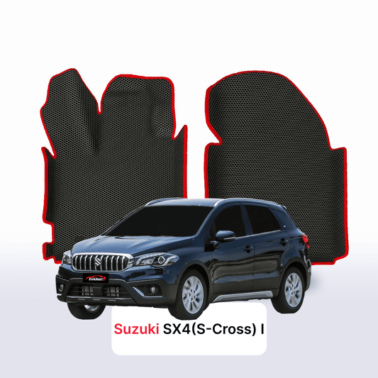 Car mats EVAMATS for Suzuki SX4(S-Cross) 1 gen 2013-2022 year HATCHBACK 5 door