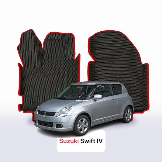 Car mats EVAMATS for Suzuki Swift 4 gen 2004-2011 year HATCHBACK 3 door