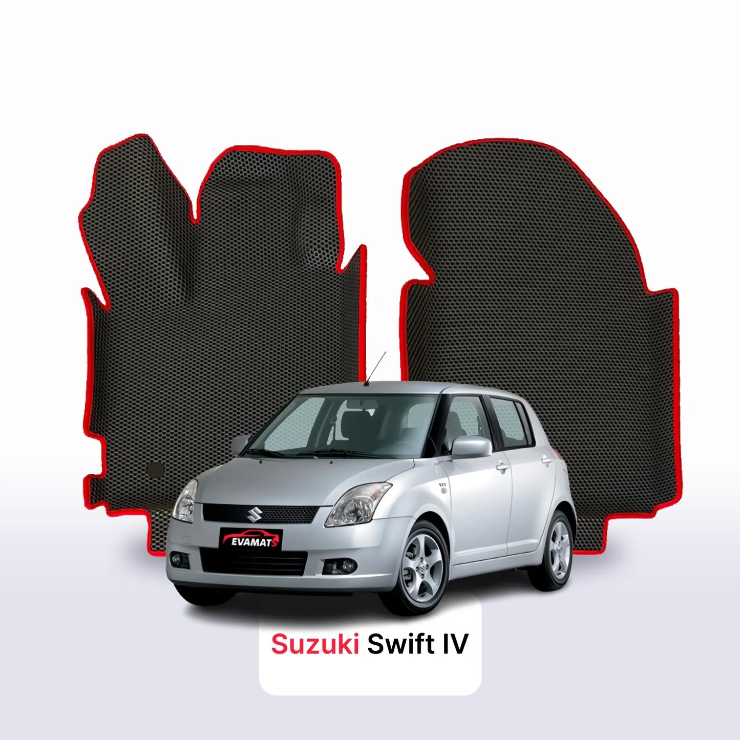 Car mats EVA for Suzuki Swift 4 gen 2004-2011 year HATCHBACK 5 door