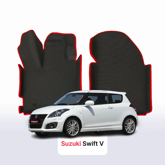 Car mats EVAMATS for Suzuki Swift 5 gen 2011-2017 year HATCHBACK 3 door