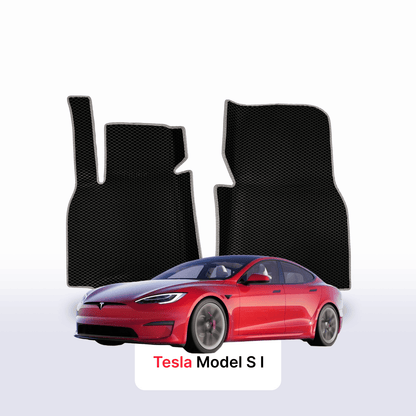 Car mats EVAMATS for Tesla Model S (S85D) 1 gen 2012-2025 year LIFTBACK
