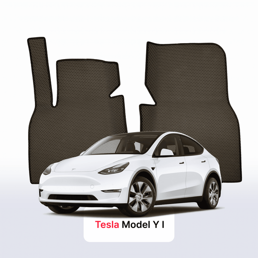 Car mats EVA for Tesla Model Y Long Range 1 gen 2015-2028 year SUV 5 seater