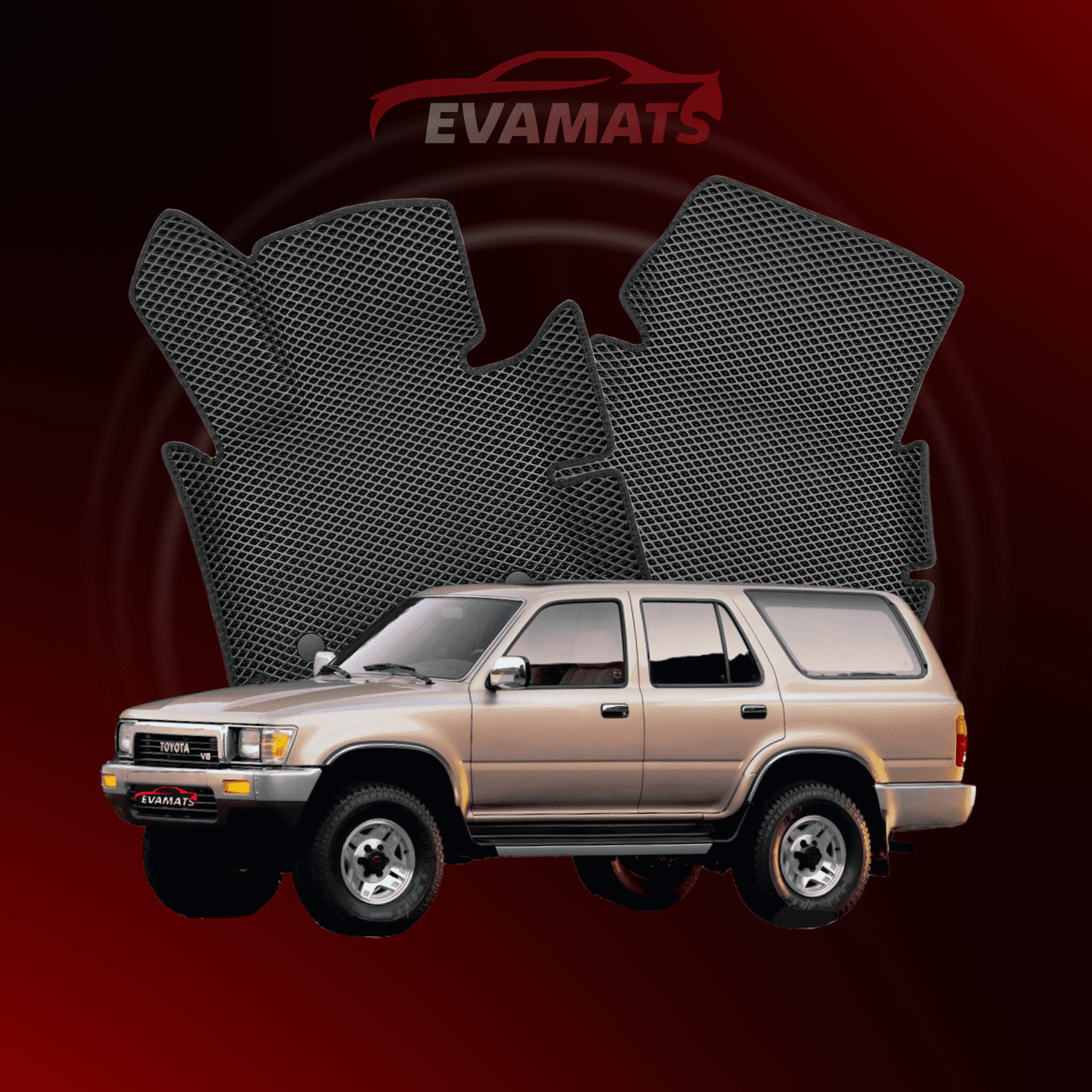 Alfombrillas EVAMATS para Toyota 4Runner 2ª generación, años 1987-1995 SUV