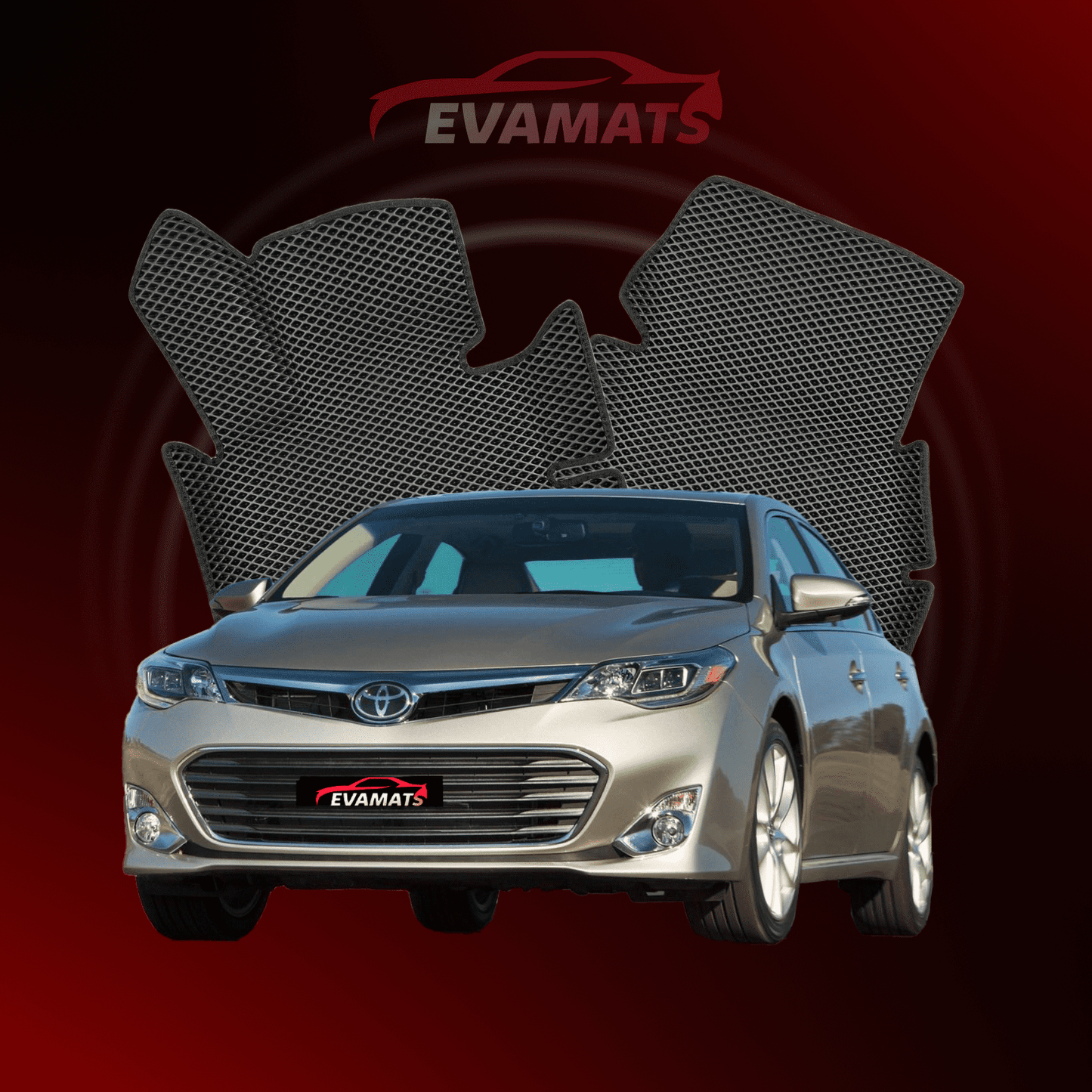 Car mats EVAMATS for Toyota Avalon 4 gen 2012-2018 year SEDAN