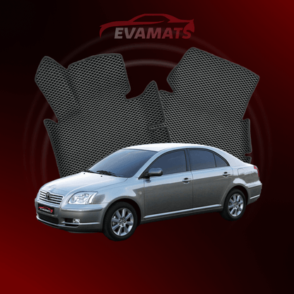 Autokoberce EVAMATS pro Toyota Avensis 2 gen 2003-2009 rok LIFTBACK