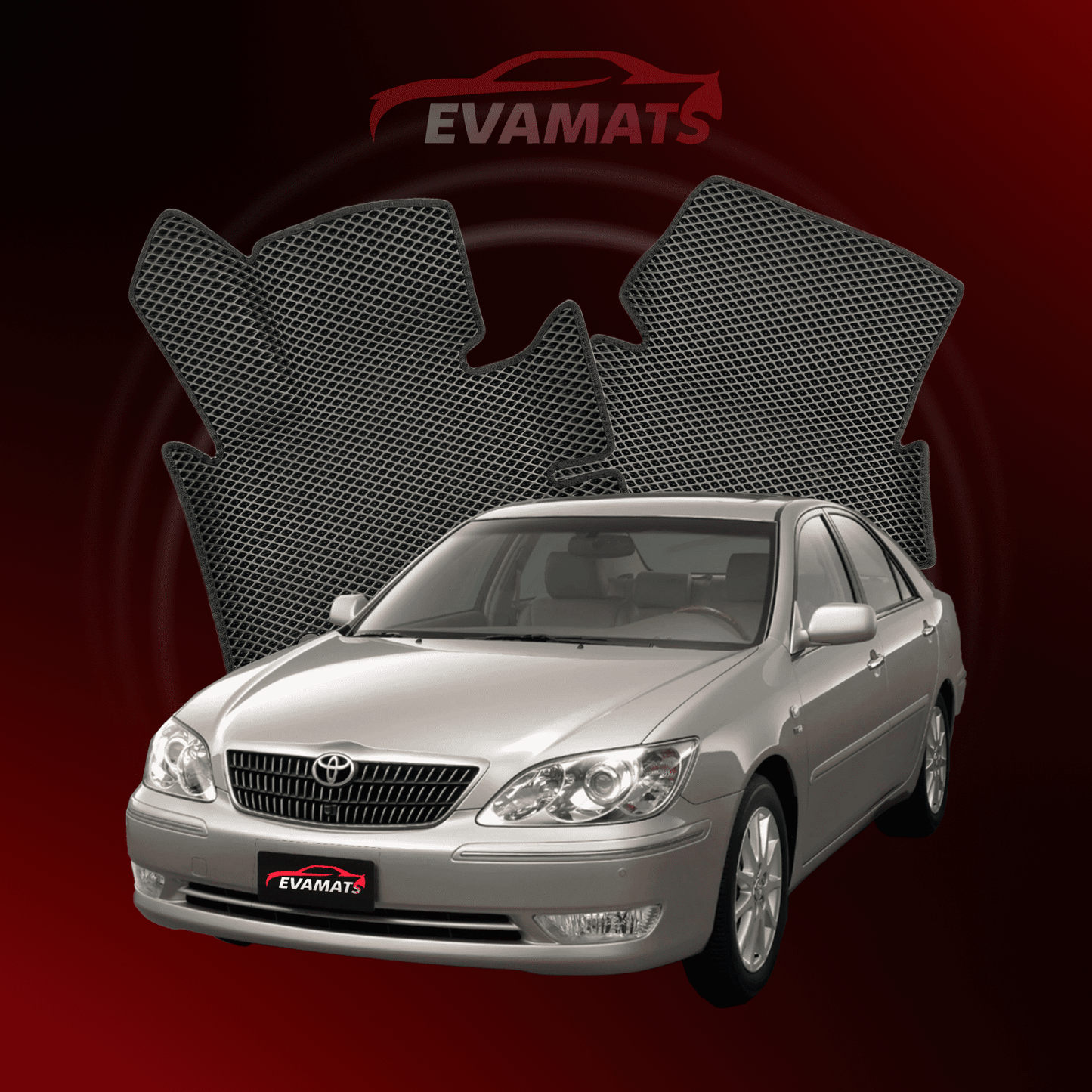 Car mats EVAMATS for Toyota Camry 5 gen 2001-2006 year SEDAN