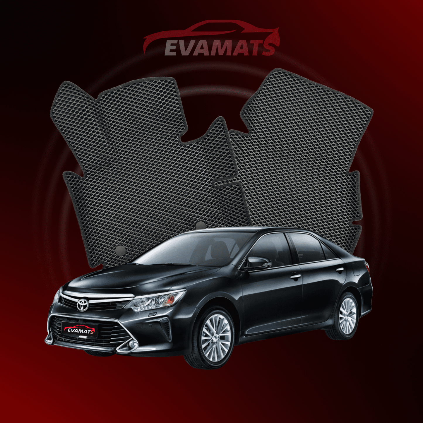 Car mats EVAMATS for Toyota Camry 7 gen 2011-2017 year SEDAN