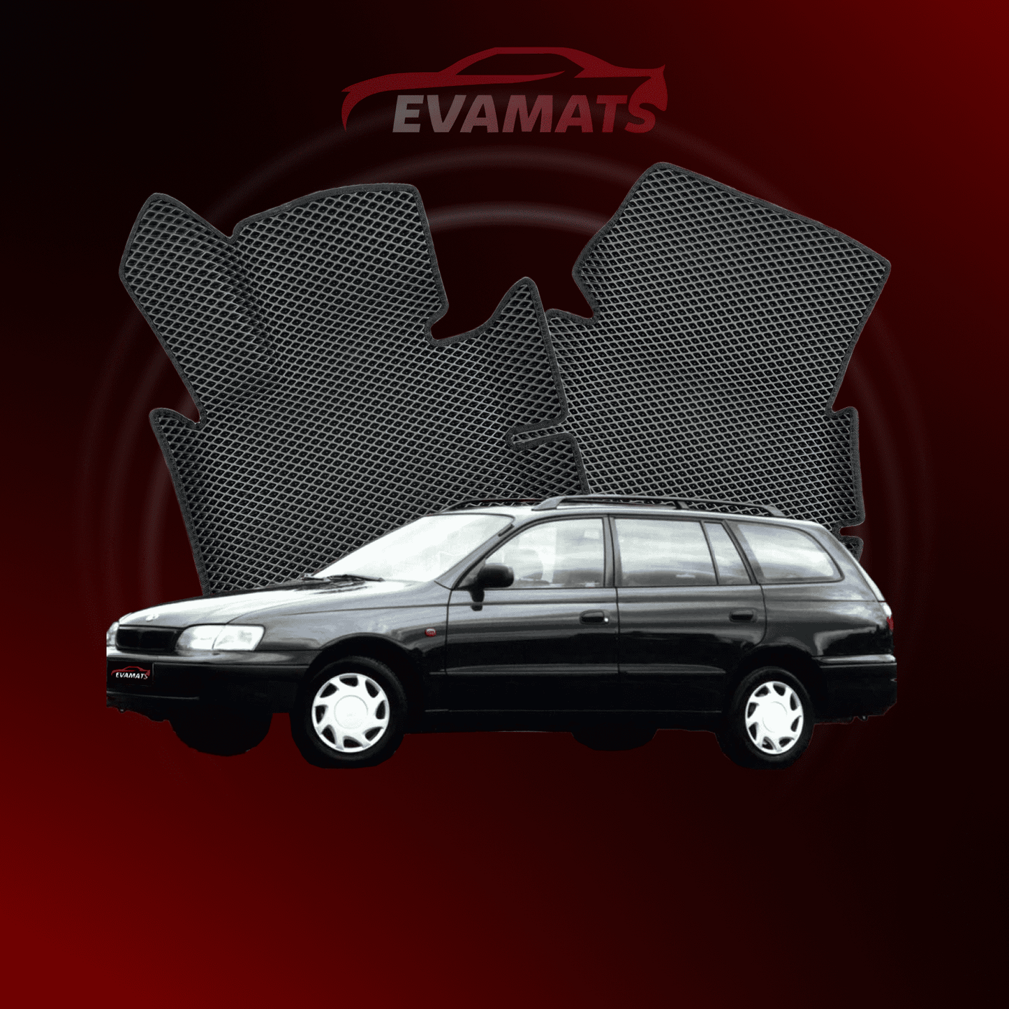 Autokoberce EVAMATS pro Toyota Carina E 1992-1998 rok STATION WAGON