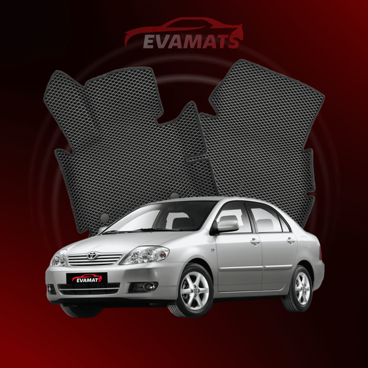 Car mats EVAMATS for Toyota Corolla 9 2000-2007 year SEDAN