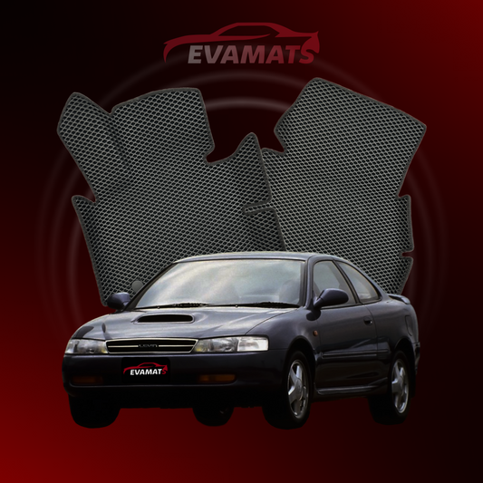 Tappetini per auto EVAMATS per Toyota Corolla 7 gen 1991-2000 anno COUPE