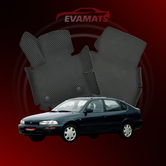 Alfombrillas de coche EVAMATS para Toyota Corolla 7ª generación 1991-2000 LIFTBACK