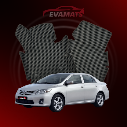 Fußmatten EVAMATS für Toyota Corolla 10. Generation 2006–2013, Limousine