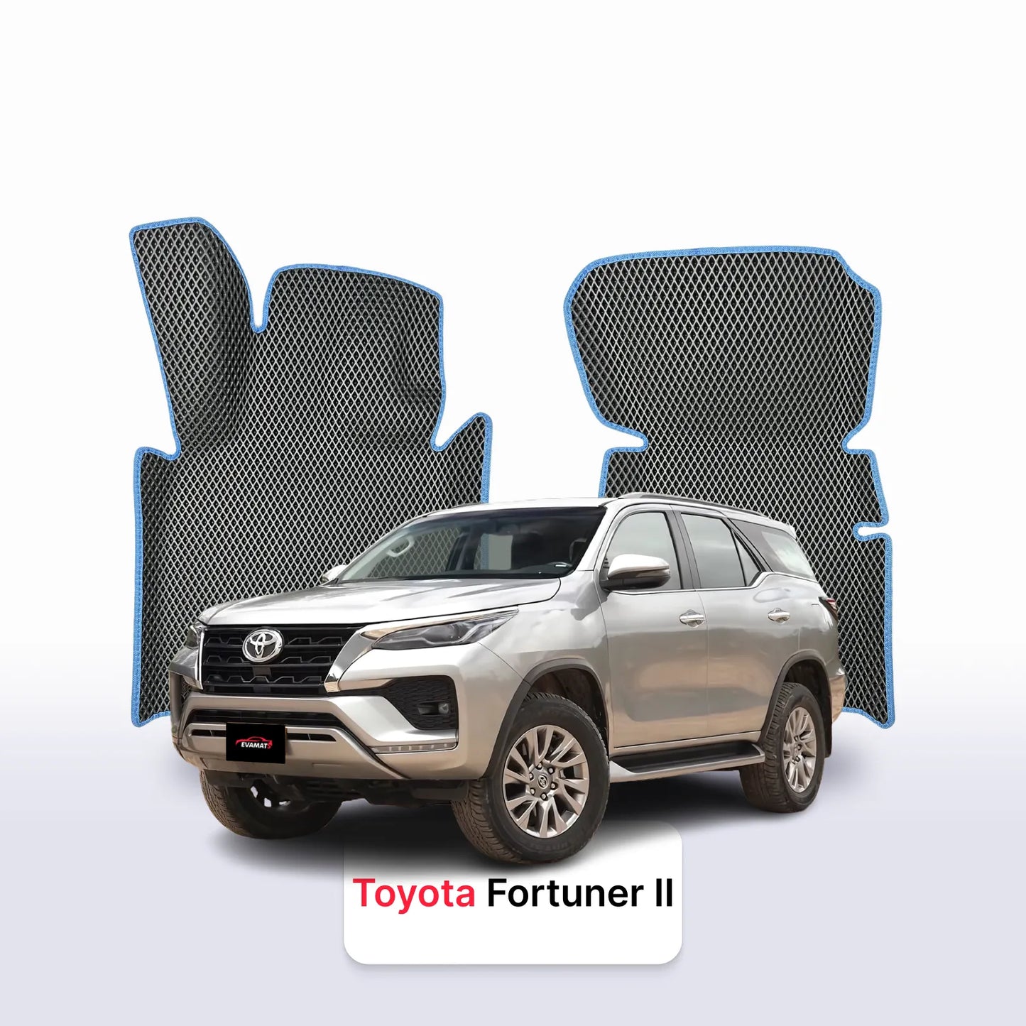 Car mats EVA for Toyota Fortuner 2 gen 2015-2028 year SUV