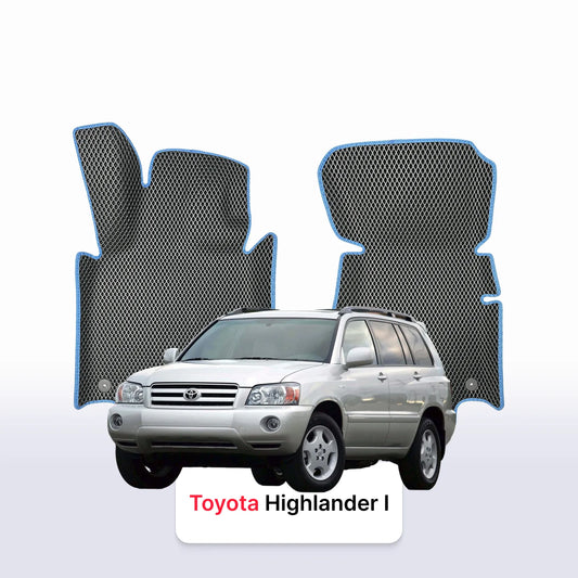 Car mats EVAMATS for Toyota Highlander 1 gen 2001-2007 year SUV 5 door