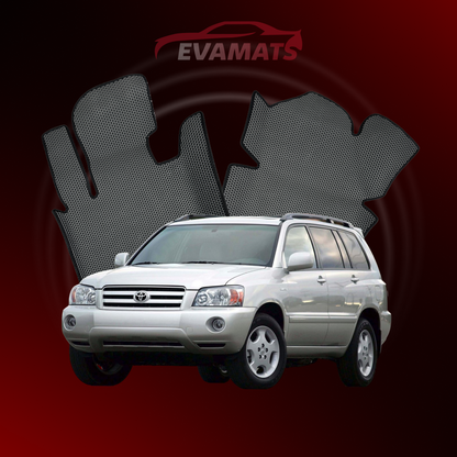 Fußmatten EVAMATS für Toyota Highlander 1. Generation 2001–2007, SUV, 7-Sitzer