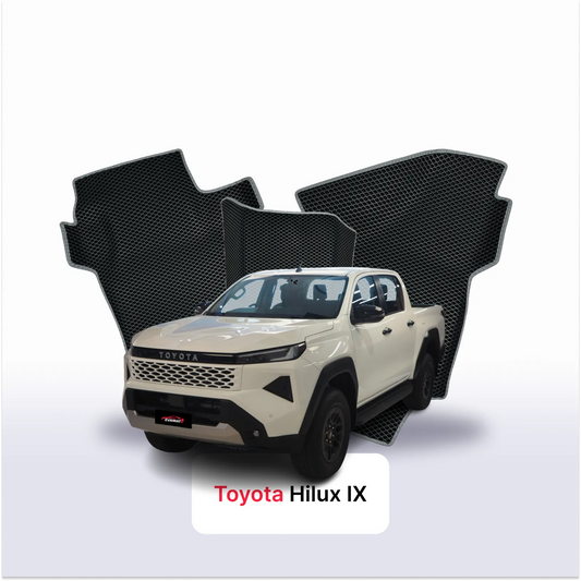Car mats EVAMATS for Toyota Hilux IX gen 2026-2030 year PICK-UP double cabin