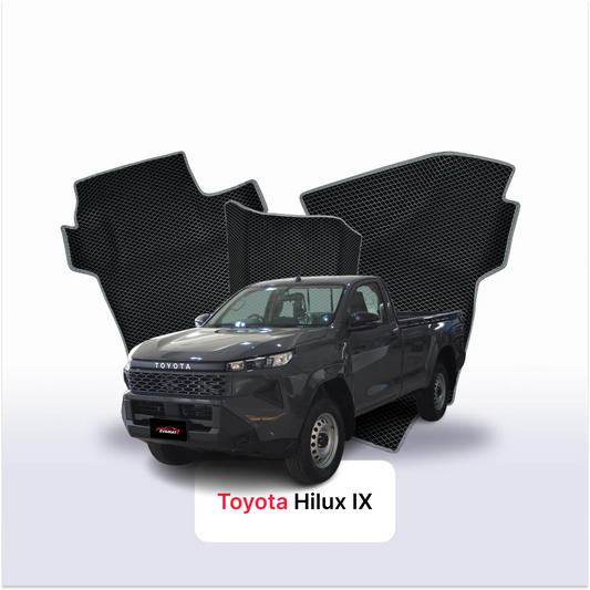 Car mats EVAMATS for Toyota Hilux IX gen 2026-2030 year PICK-UP single cabin