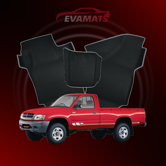 Fußmatten EVAMATS für Toyota Hilux 6. Generation 1997-2005 Baujahr PICK-UP Einzelkabine