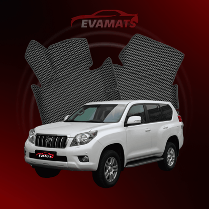 Car mats EVAMATS for Toyota Land Cruiser J150 2009-2025 year SUV 5 door