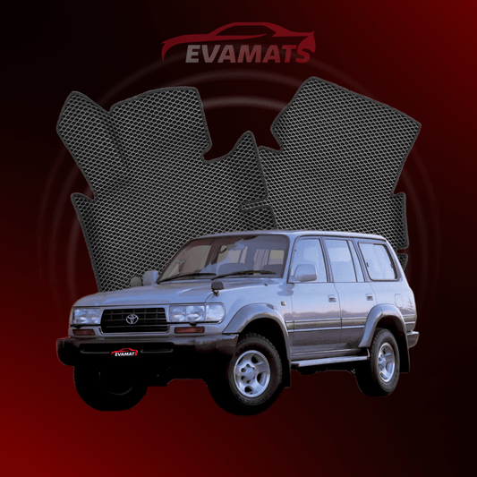 Car mats EVAMATS for Toyota Land Cruiser J80 1989-1997 year SUV