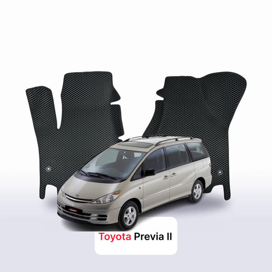 Car mats EVAMATS for Toyota Previa 2 gen 2000-2006 year MINIVAN