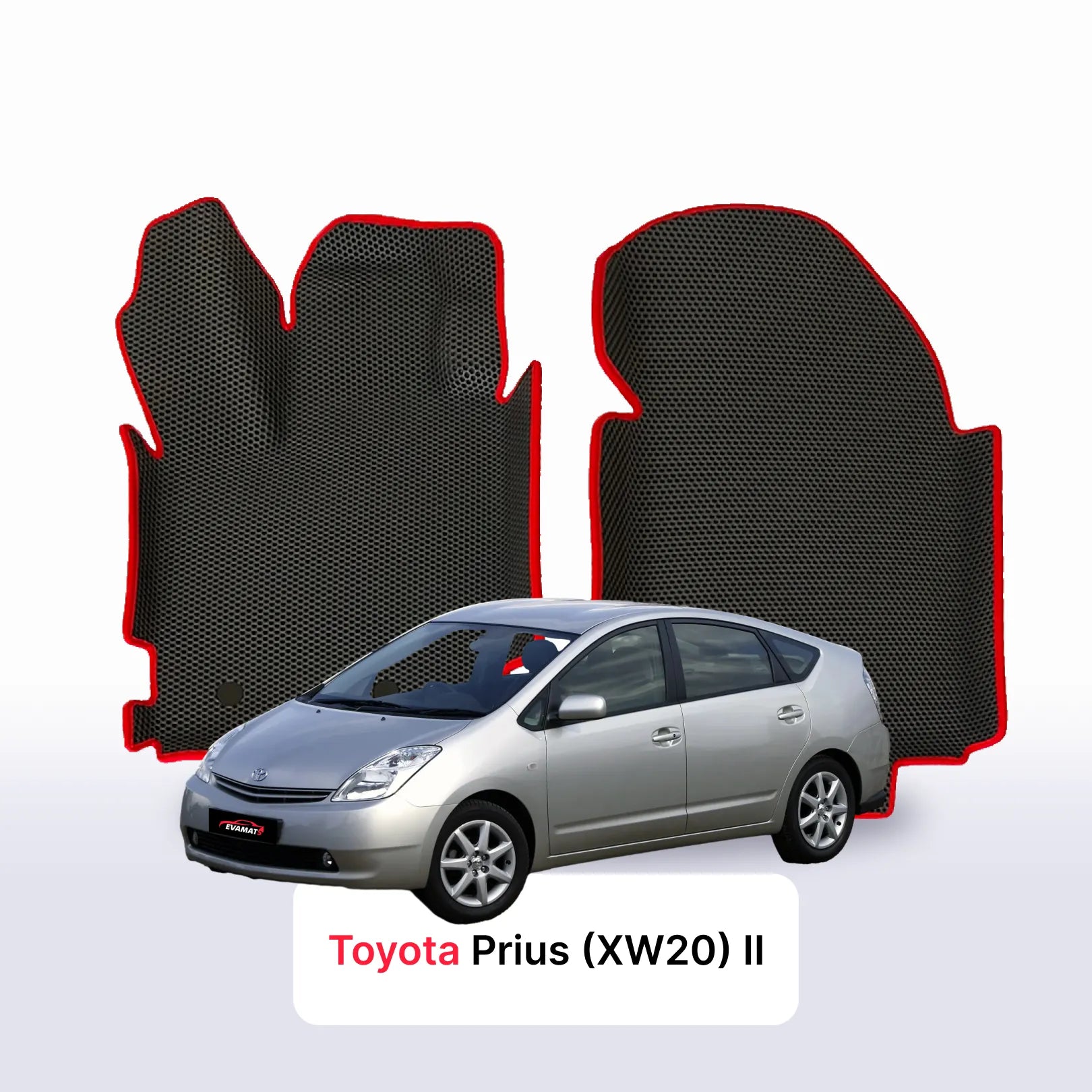 Car mats EVA for Toyota Prius XW20 2 gen 2003-2009 year LIFTBACK