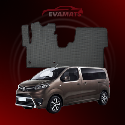 Car mats EVAMATS for Toyota ProAce Verso 2016-2023 year MINIVAN 9 seater