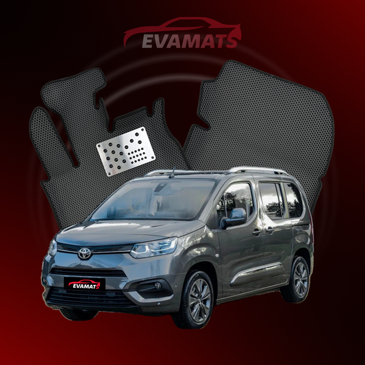 Tapis de voiture EVAMATS pour Toyota ProAce City Verso année 2019-2023 MINIVAN