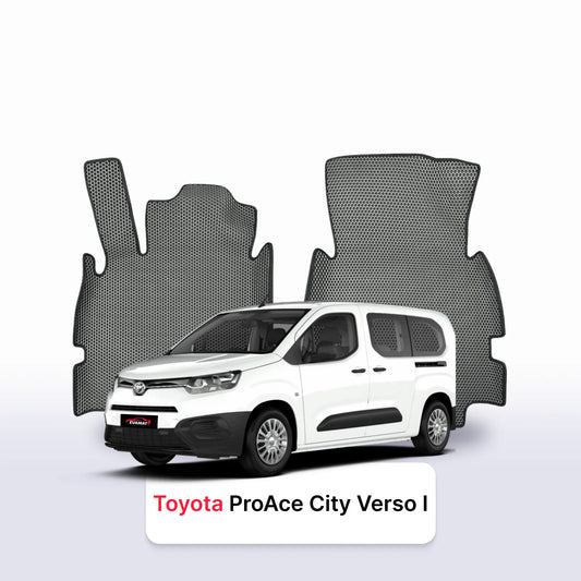 Car mats EVAMATS for Toyota ProAce City verso 2019-2028 year VAN LONG