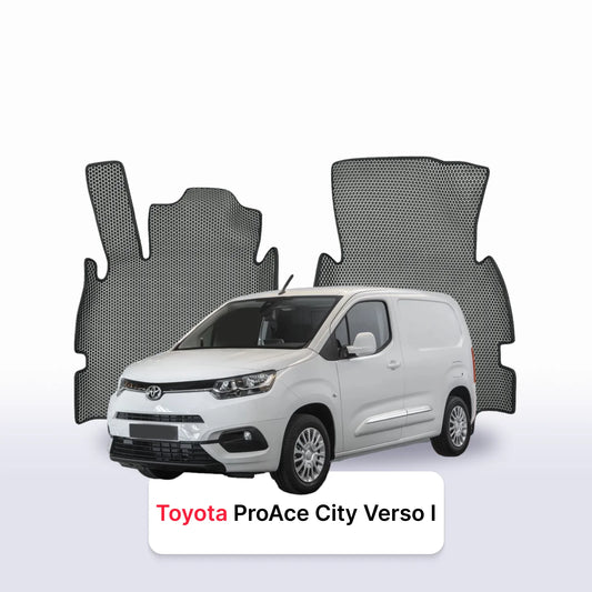 Car mats EVAMATS for Toyota ProAce City Verso 2019-2028 year VAN