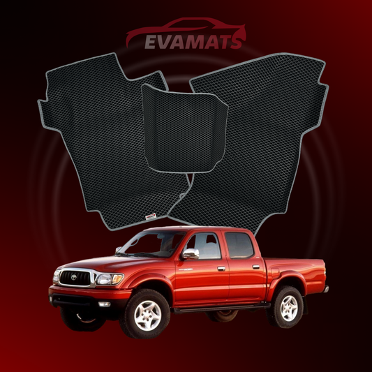 Car mats EVAMATS for Toyota Tacoma 1 gen 1995-2004 year PICK-UP double cabin