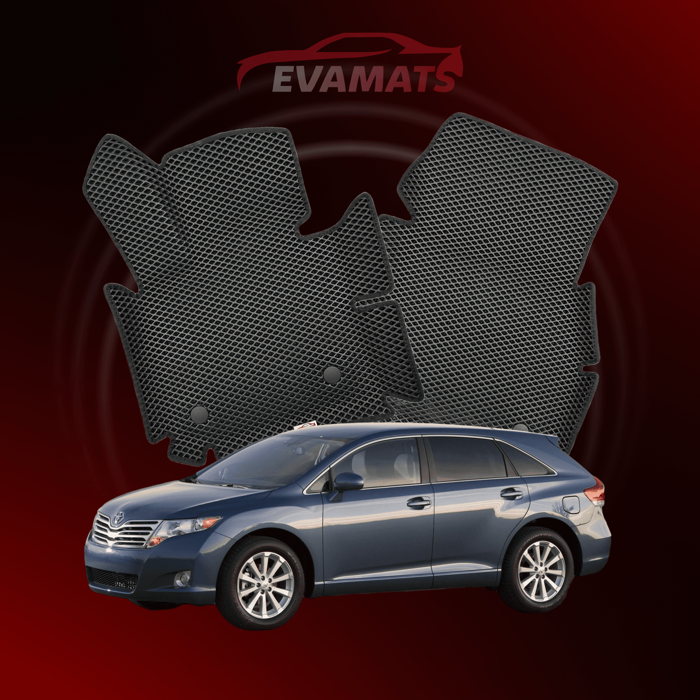 Car mats EVAMATS for Toyota Venza 1 gen 2008-2017 year SUV