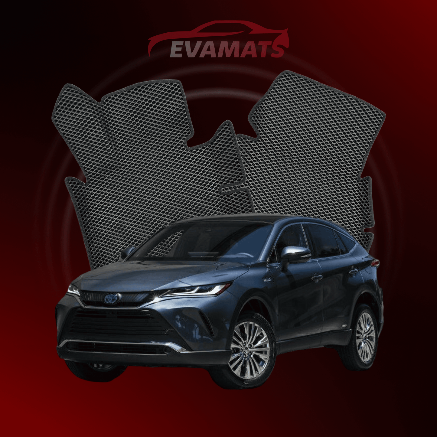 Car mats EVAMATS for Toyota Venza 2 gen 2020-2025 year SUV