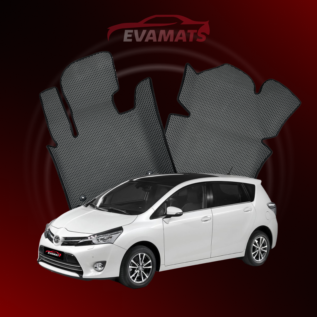 Car mats EVAMATS for Toyota Verso 1 gen 2009-2018 year MINIVAN 7 seater