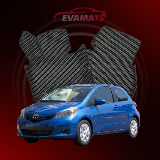 Autokoberce EVAMATS pro Toyota Yaris 3 gen 2010-2020 rok HATCHBACK 3dv.