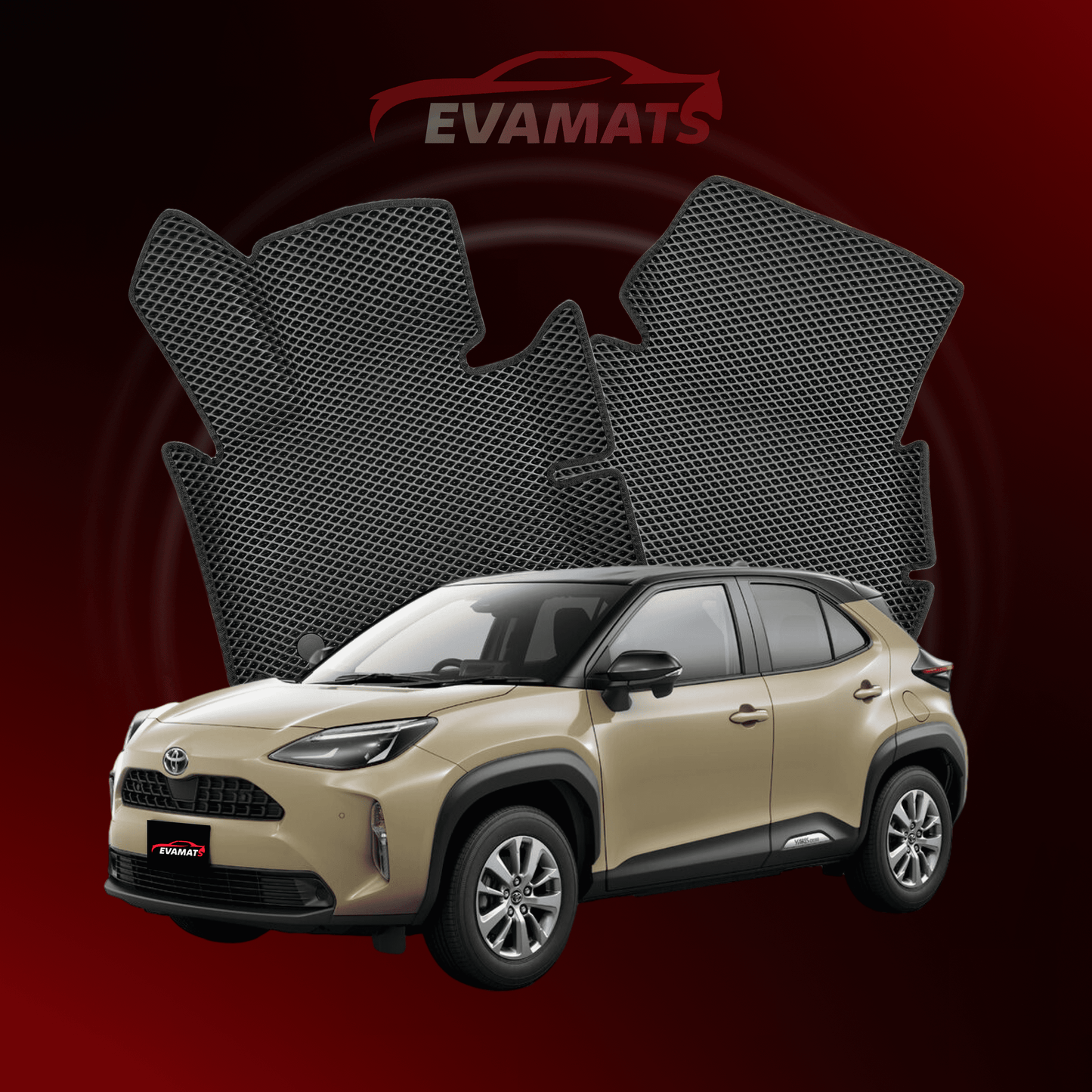 Car mats EVAMATS for Toyota Yaris Cross 1 gen 2020-2025 year SUV