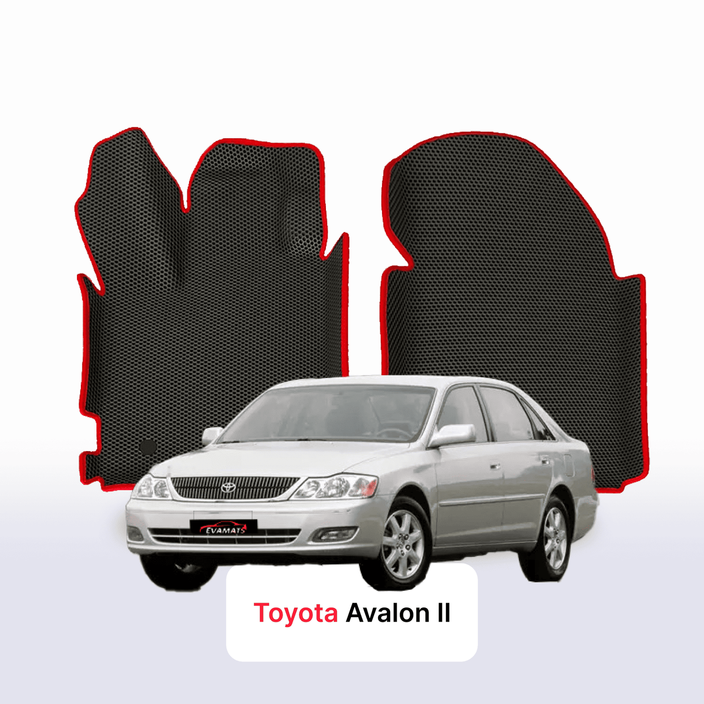 Car mats EVAMATS for Toyota Avalon 2 gen 1999-2005 year SEDAN