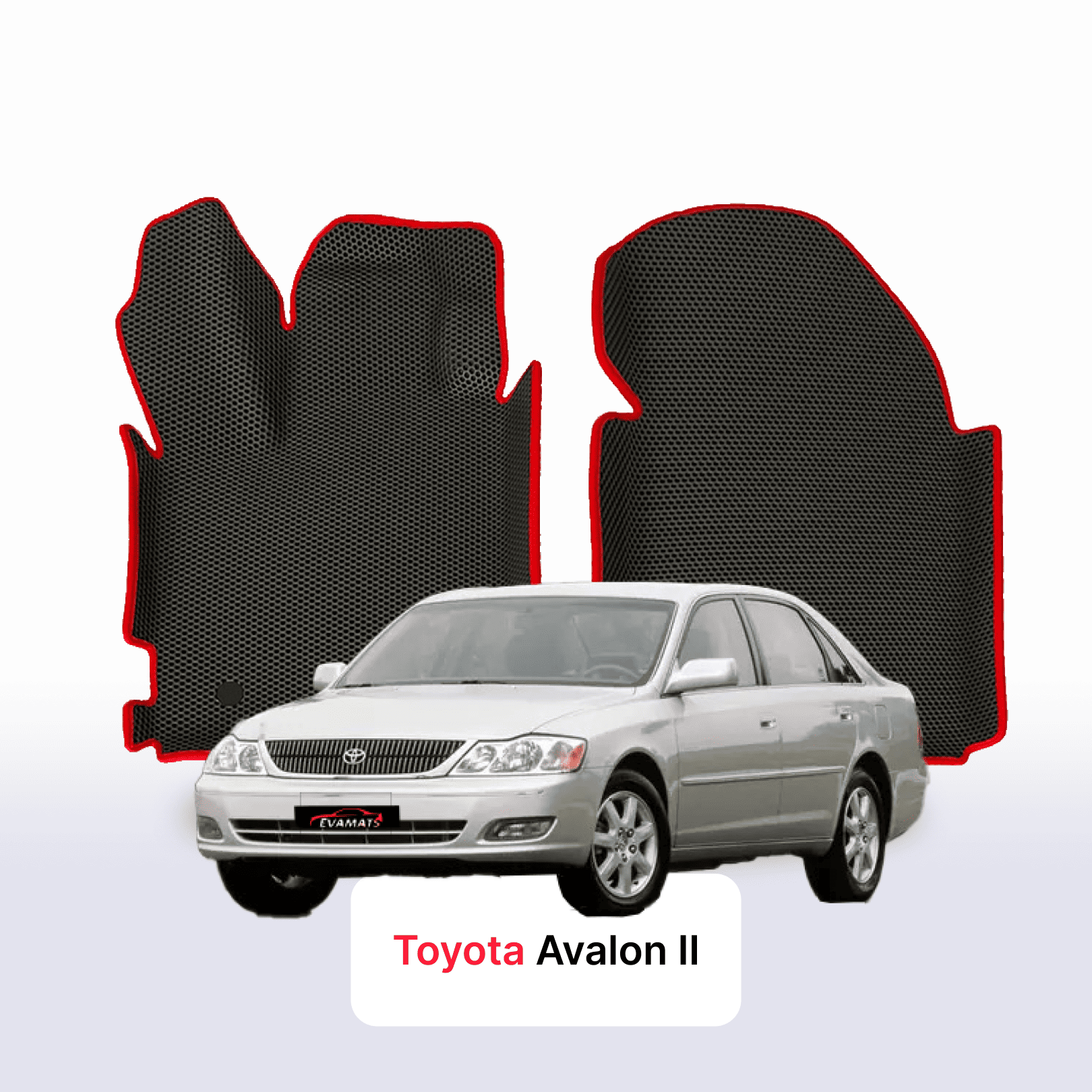 Car mats EVAMATS for Toyota Avalon 2 gen 1999-2005 year SEDAN