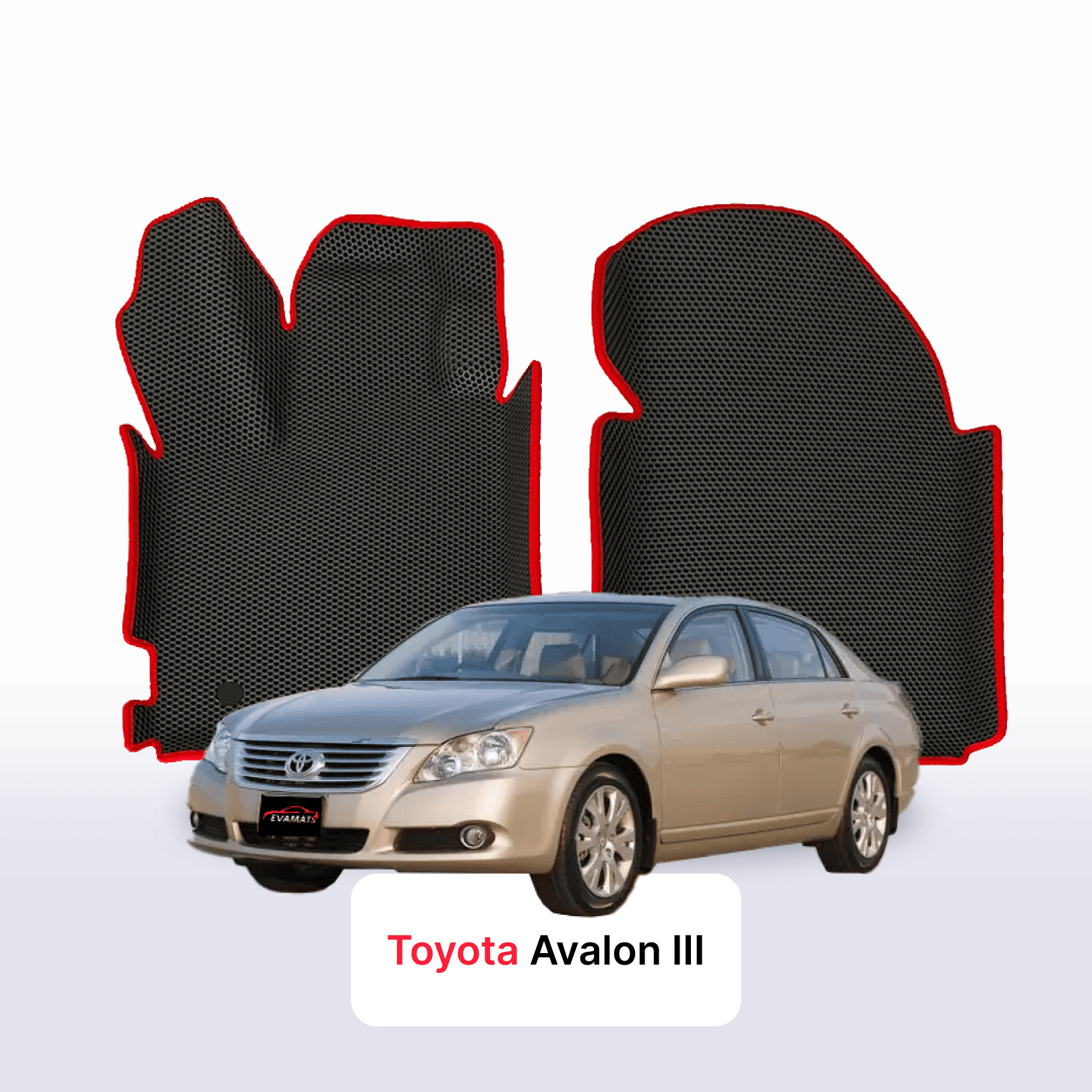 Car mats EVAMATS for Toyota Avalon 3 gen 2005-2012 year SEDAN