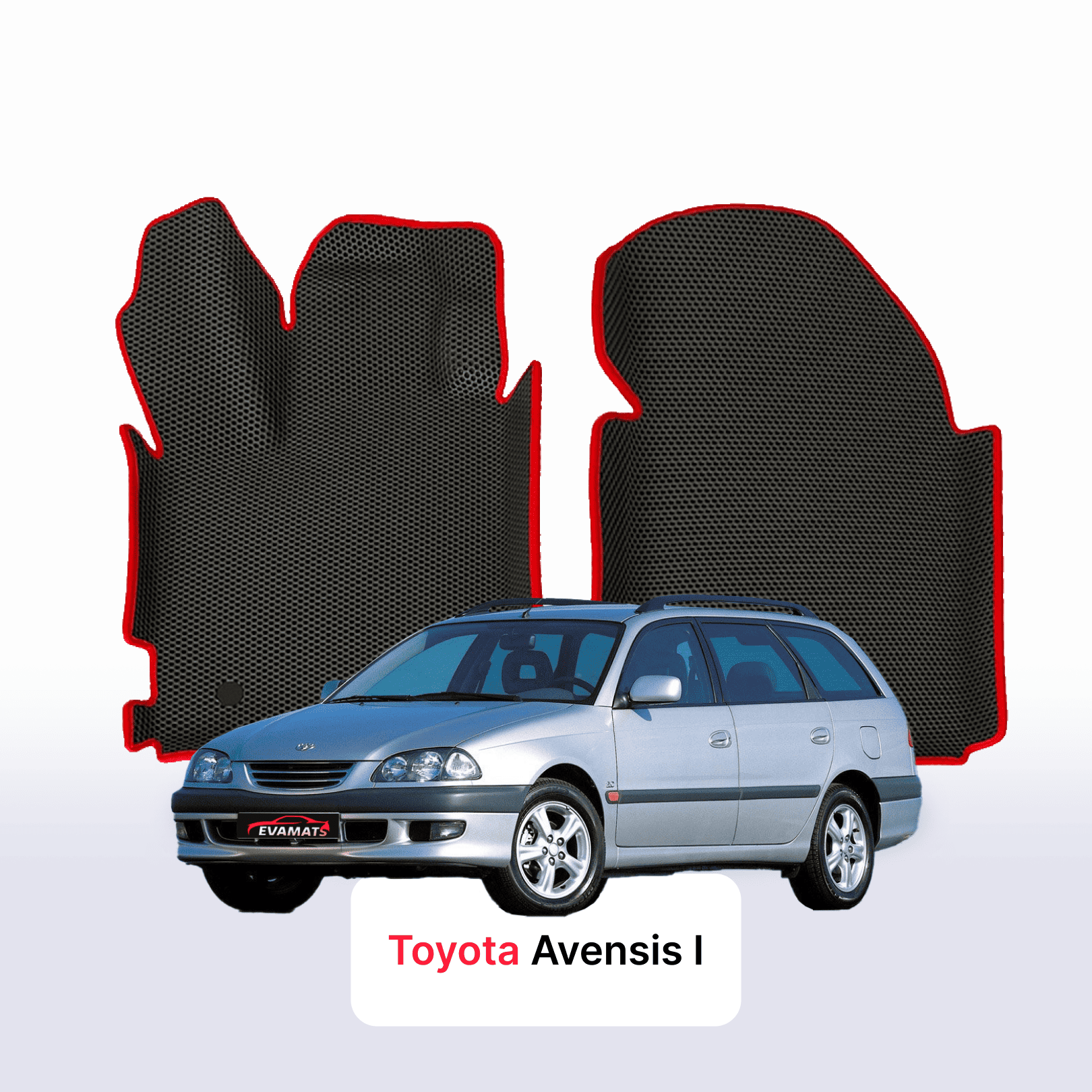 Car mats EVA for Toyota Avensis 1 gen 1997-2003 year STATION WAGON