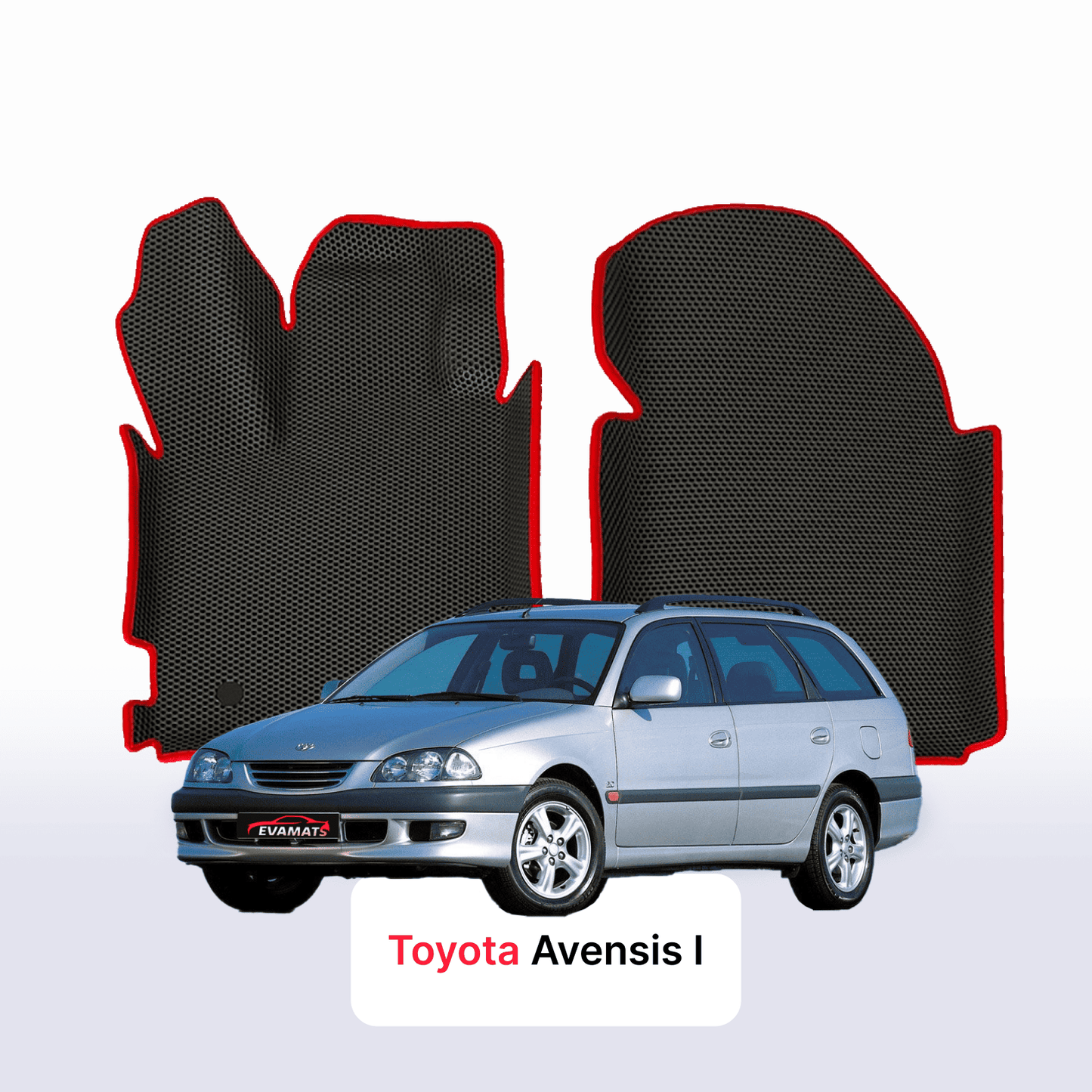 Car mats EVAMATS for Toyota Avensis 1 gen 1997-2003 year STATION WAGON
