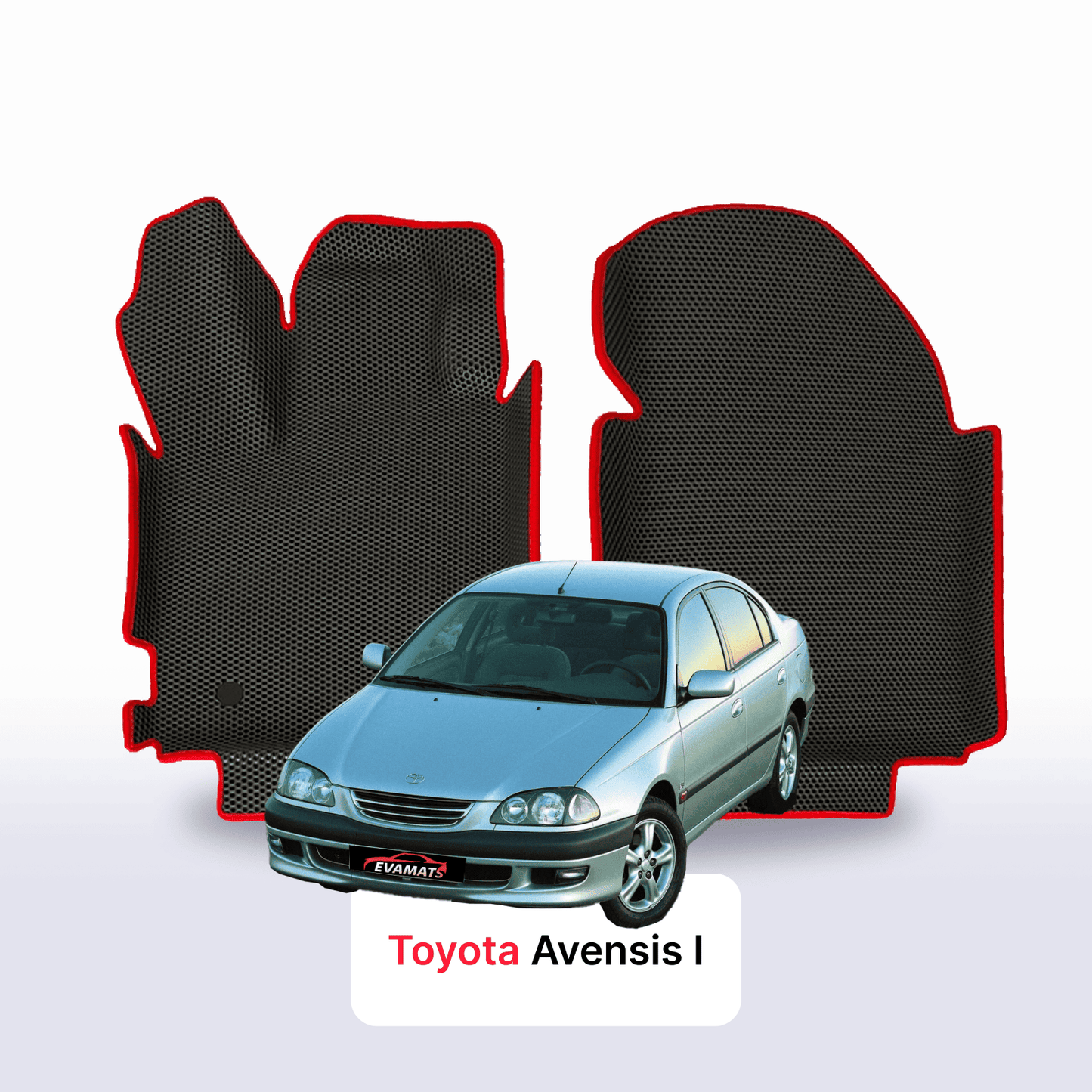 Car mats EVAMATS for Toyota Avensis 1 gen 1997-2003 year SEDAN