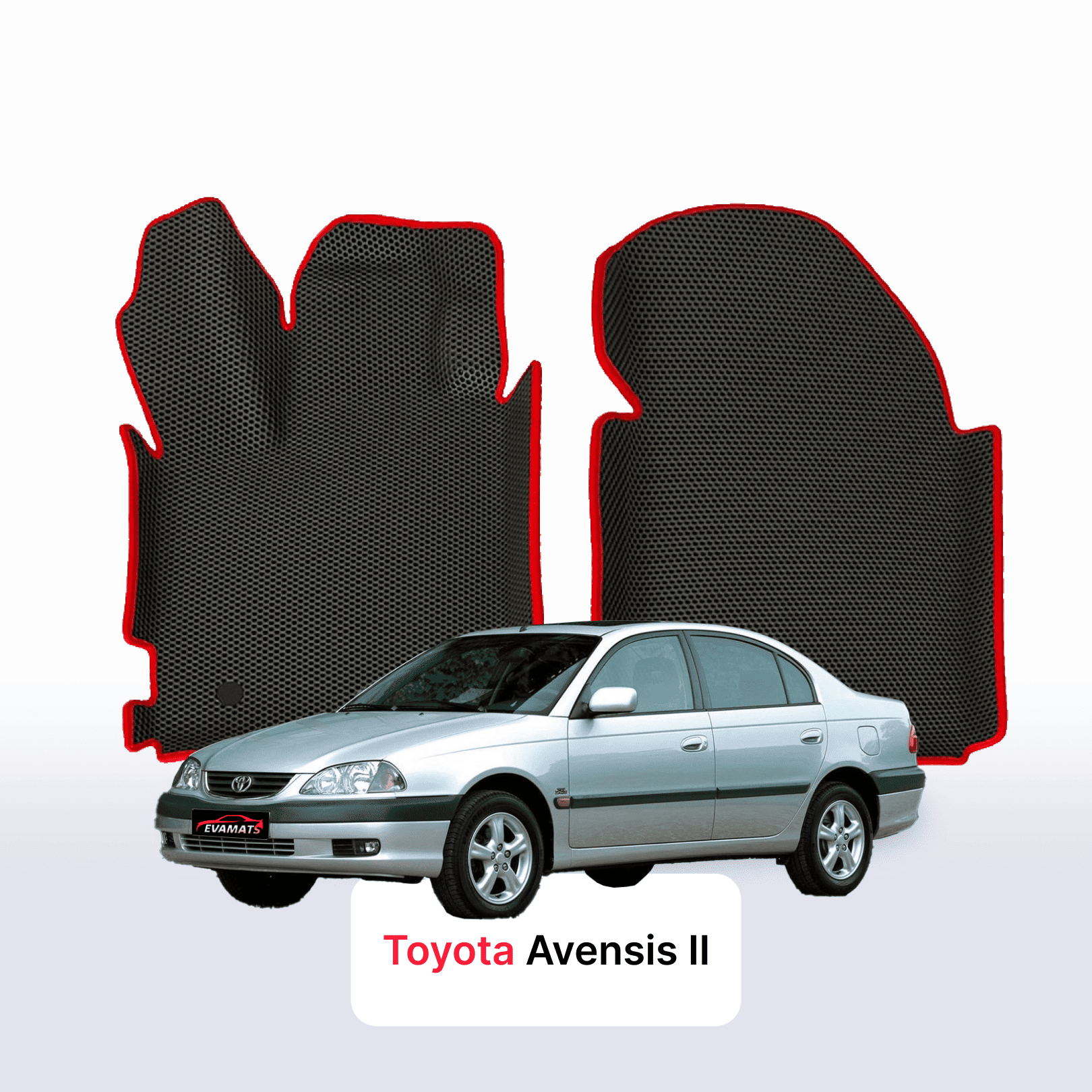 Car mats EVAMATS for Toyota Avensis 2 gen 2003-2009 year SEDAN
