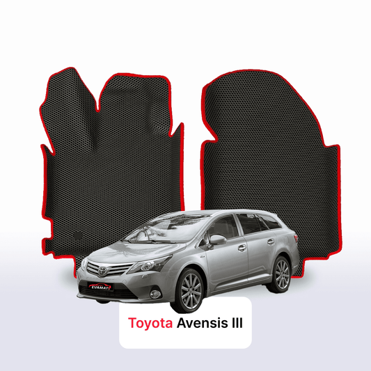 Car mats EVAMATS for Toyota Avensis 3 gen pre-facelift 2008-2015 year STATION WAGON