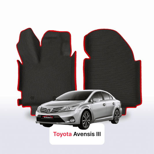 Car mats EVAMATS for Toyota Avensis 3 gen pre-facelift 2008-2015 year SEDAN