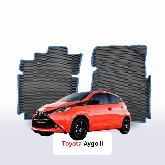 Car mats EVAMATS for Toyota Aygo 2 gen 2014-2023 year HATCHBACK 5 door