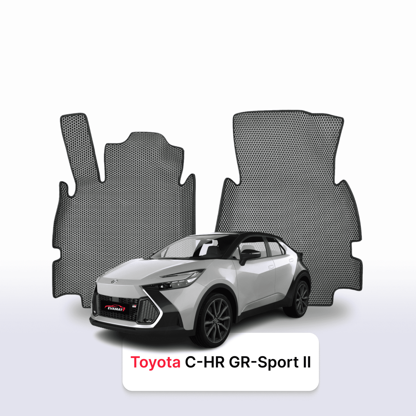 Car mats EVAMATS for Toyota C-HR PHEV GR-Sport 2 gen 2023-2025 year SUV