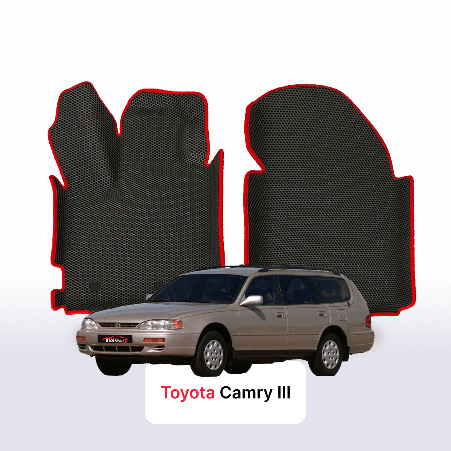 Car mats EVAMATS for Toyota Camry 3 gen 1990-1997 year STATION WAGON