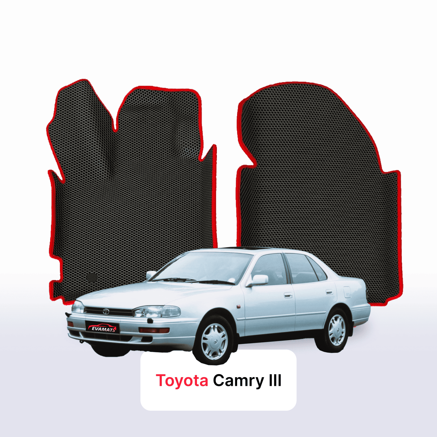 Car mats EVAMATS for Toyota Camry 3 gen 1990-1997 year SEDAN